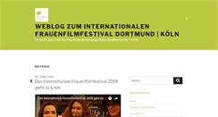 Desktop Screenshot of festivalblog.online-redakteure.com